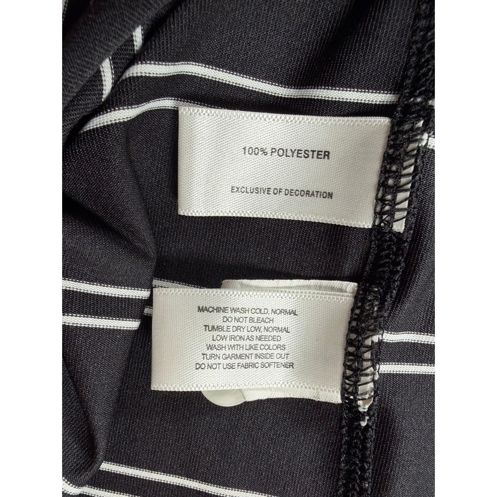 Cutter Buck Wichita State Shockers Mens XL Polo Shirt Black White Stripe DryTec - Picture 5 of 10